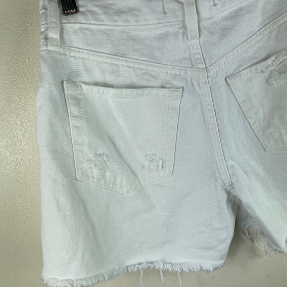 Free People We The Free Women's Maggie Mid-Rise Shorts CF6 Optic White Size 26 - Picture 8 of 11